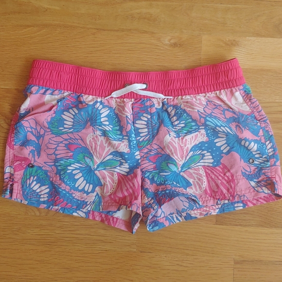 Patagonia XS Pink Butterfly Pattern shorts - Picture 1 of 6